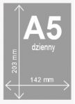 Kalendarze A5 Dzienne na zamówienie